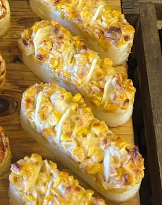옥수수 감자 포카치아