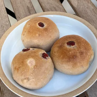 호두크랜베리빵