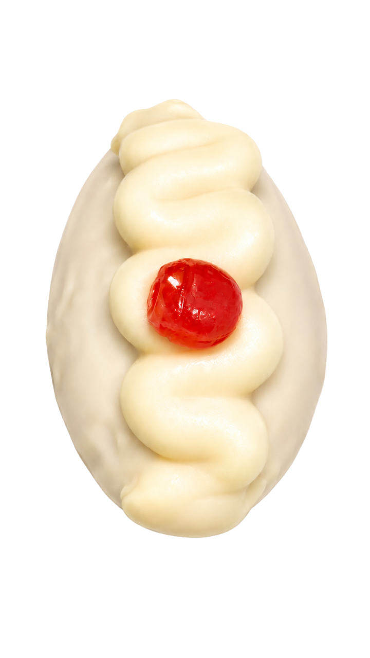 복숭아 왁뿌 소금빵