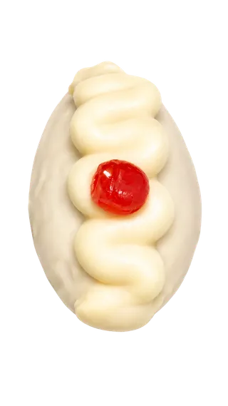 복숭아 왁뿌 소금빵
