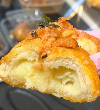 명란 감자 소금빵