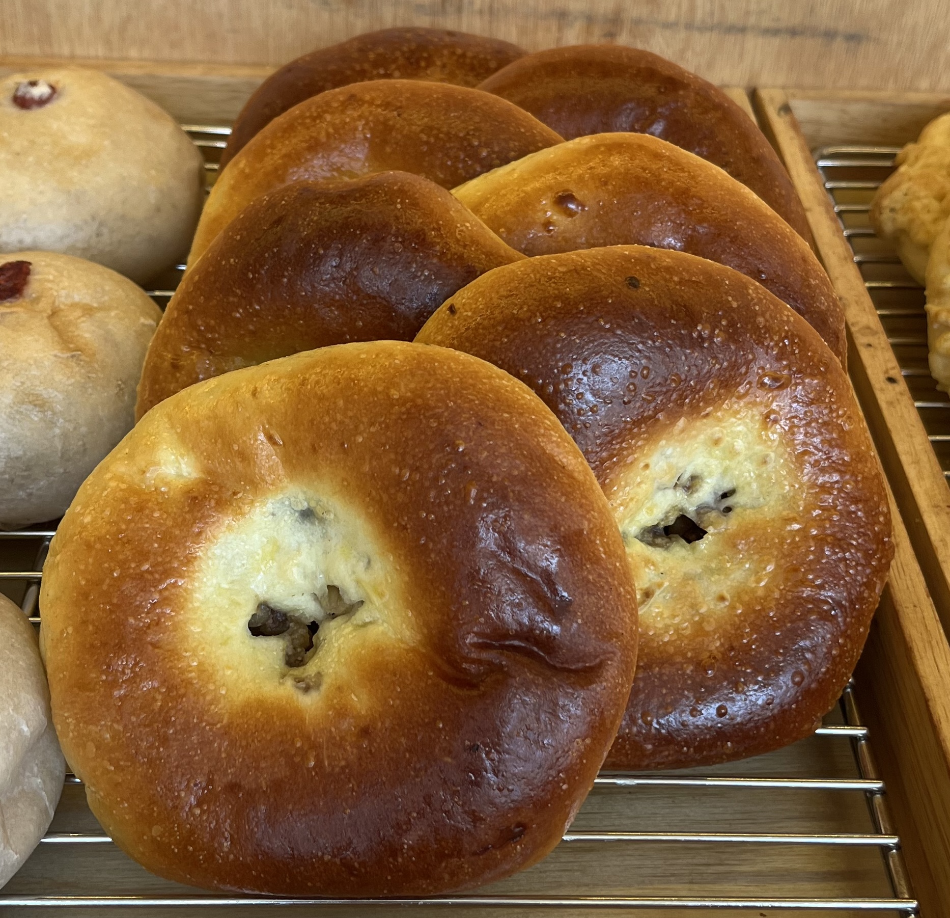 호두단팥빵