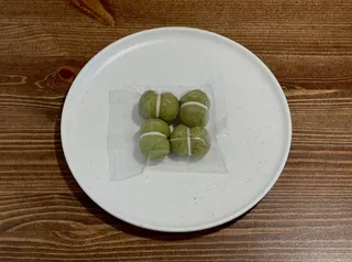 말차 바치디다마 쿠키
